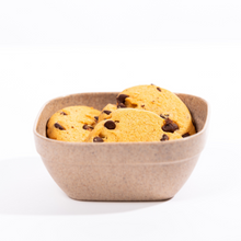 Load image into Gallery viewer, Square Bamboo-Based Snack Bowls